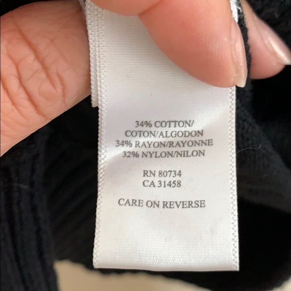 BCBG faux wrap sweater - Picture 5 of 7